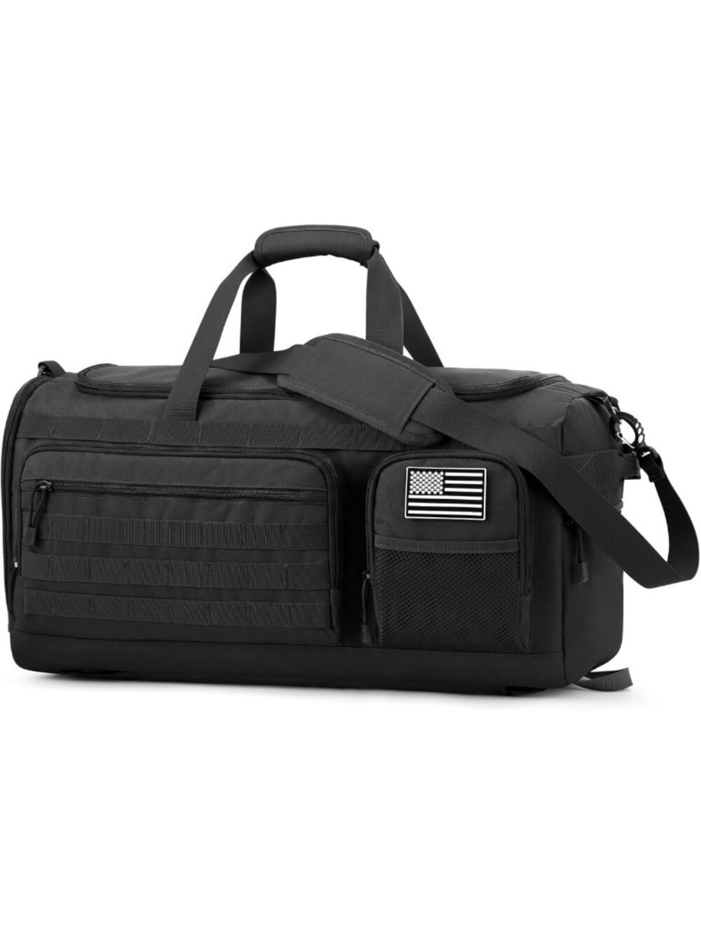 3-in-1 Duffle Bag Travel Gym Sports Backpack - Large Tactical Multi-Use Bag